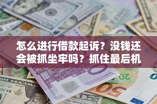 济南怎么进行借款起诉？没钱还会被抓坐牢吗？抓住最后机会！
