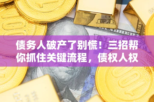济南债务人破产了别慌！三招帮你抓住关键流程，债权人权益不再缩水
