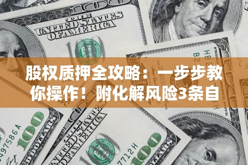 济南股权质押全攻略：一步步教你操作！附化解风险3条自救法则