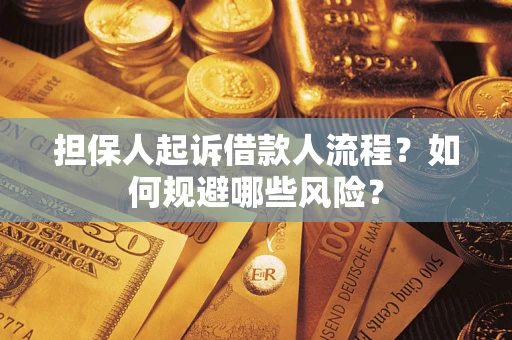 济南担保人起诉借款人流程？如何规避哪些风险？