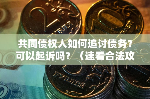 济南共同债权人如何追讨债务？可以起诉吗？（速看合法攻略）
