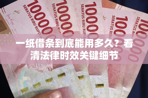 济南一纸借条到底能用多久？看清法律时效关键细节