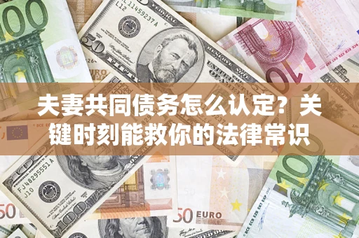 济南夫妻共同债务怎么认定？关键时刻能救你的法律常识