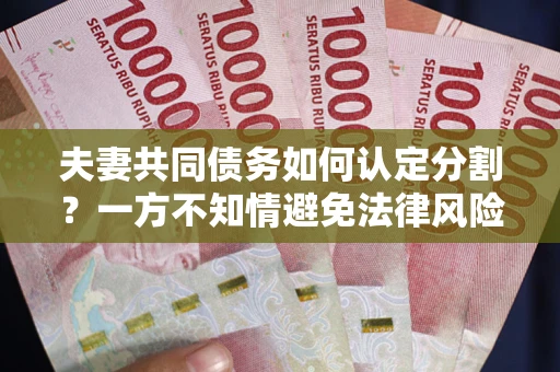 济南夫妻共同债务如何认定分割？一方不知情避免法律风险必看！